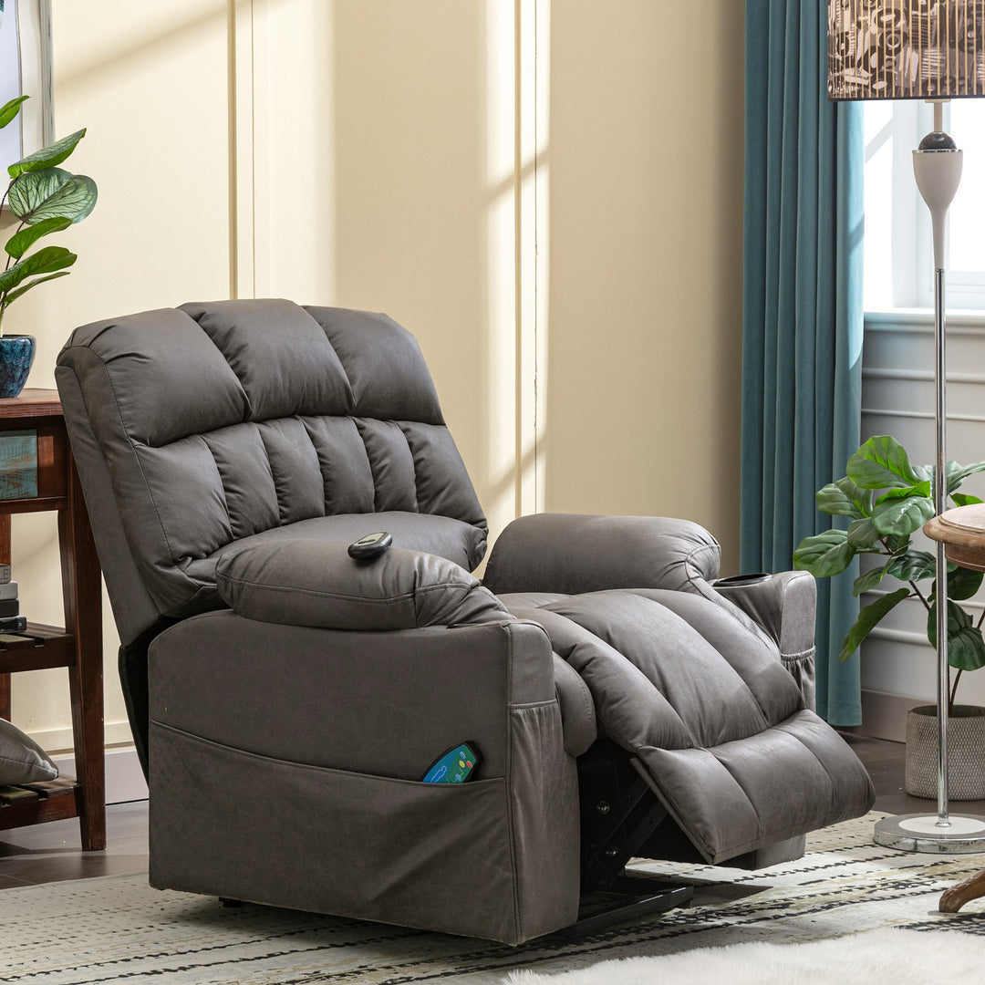 Electric Power Lift Recliner Chair with Heating and Ergonomic Sofa for Elderly