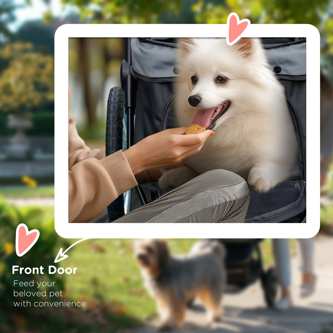 Pet Stroller Jogger for Medium Small Dogs