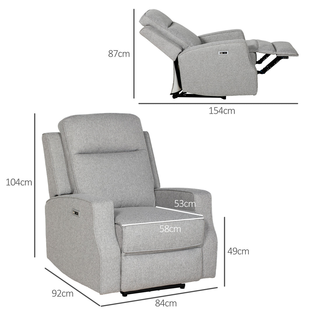 Electric Recliner Armchair