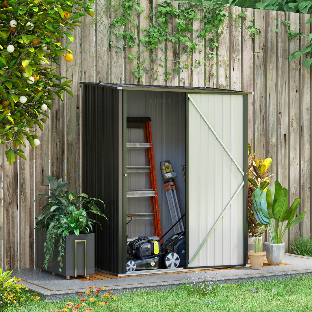 5.3ft x 3.1ft Outdoor Storage Shed