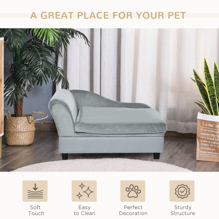 Pet Chair with Storage for Small Dogs