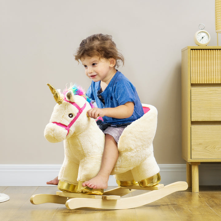 Kids Rocking Horse with Realistic Sound