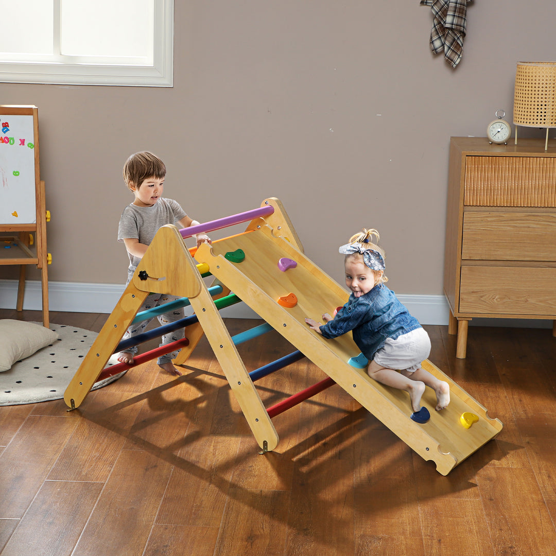 Toddler Climbing Frame for Kids with Ramp