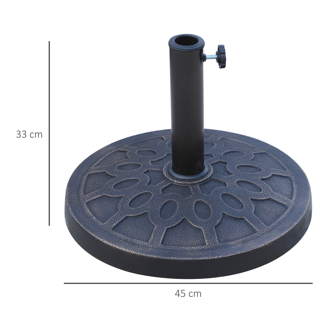 13kg Resin Umbrella Stand Holder