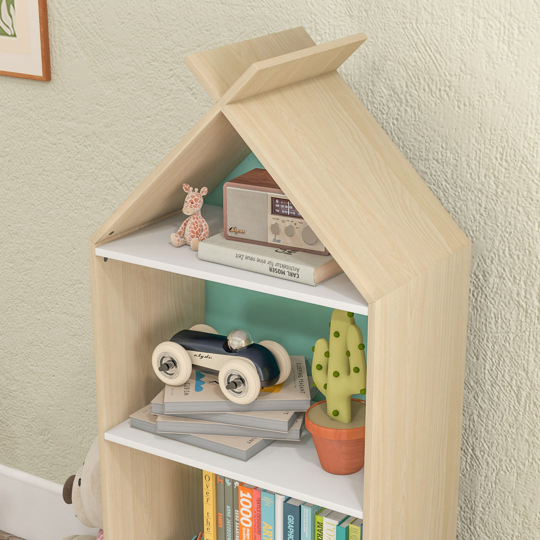 Kids Bookshelf with 3 Shelves