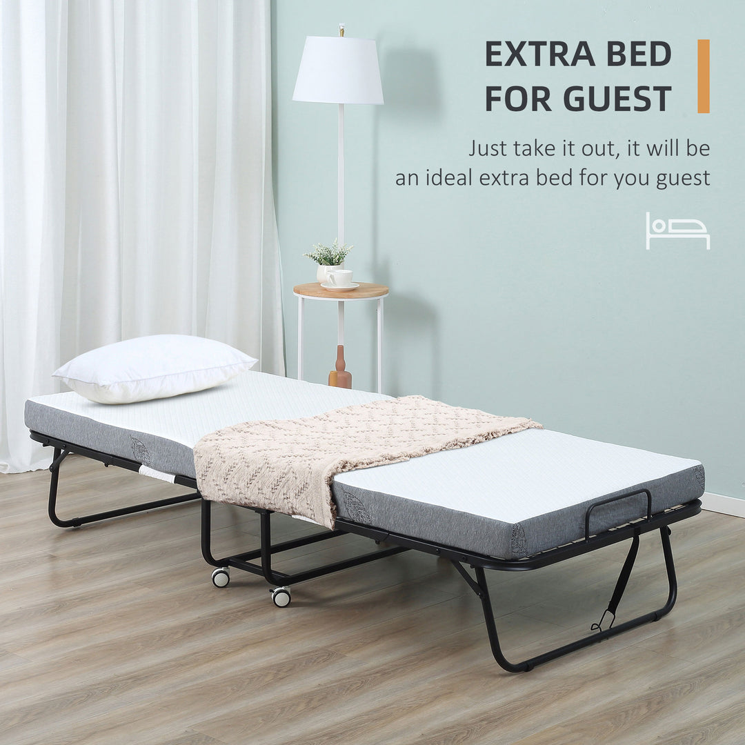 Folding Bed with 10cm Mattress