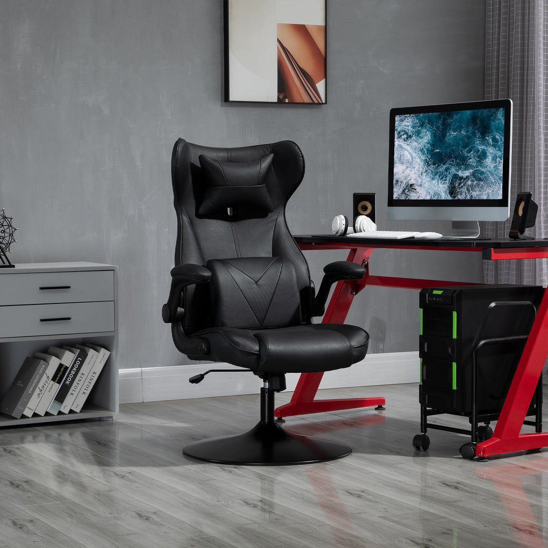 Vinsetto Racing Video Game Chair, Black