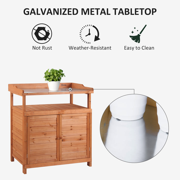 Potting Bench Table