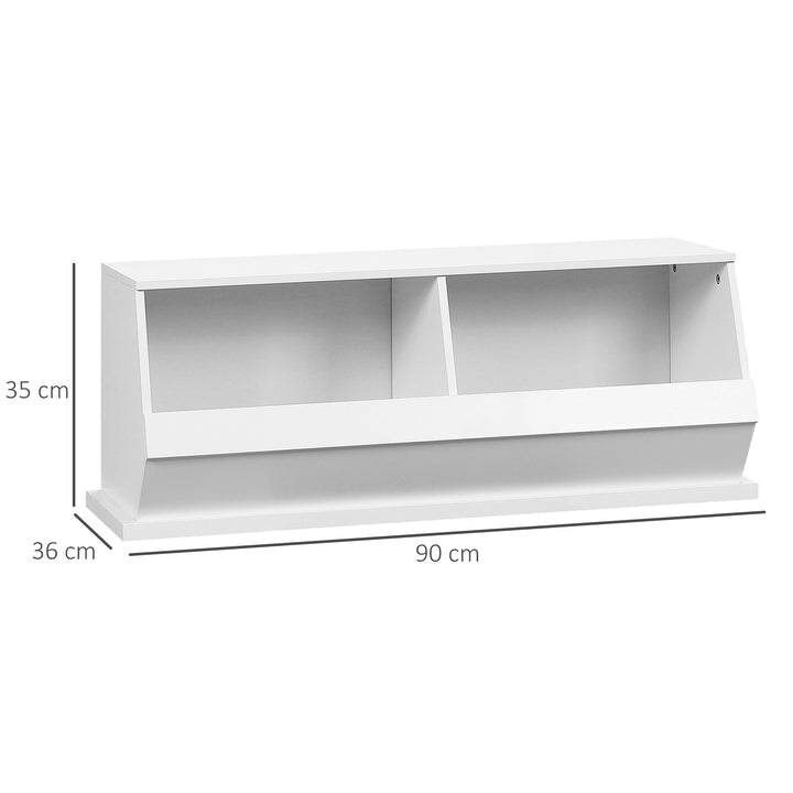 Display Storage Unit 2 Cube Cabinet for Living Room