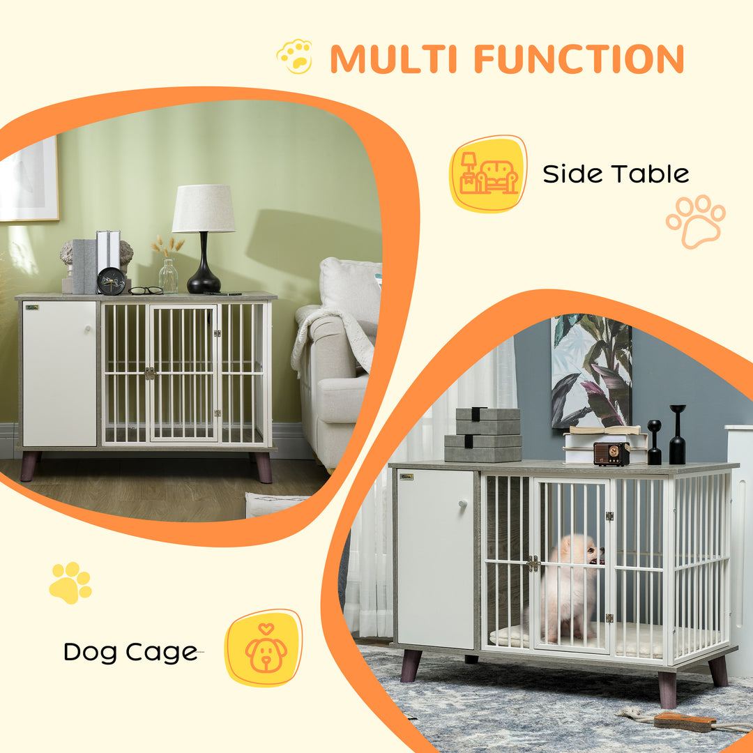 Furniture Dog Crate - Stylish 2-in-1 Crate for dogs