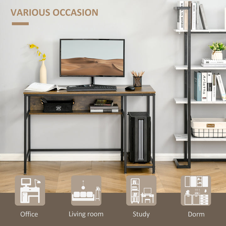 HOMCOM Computer Desk with Storage