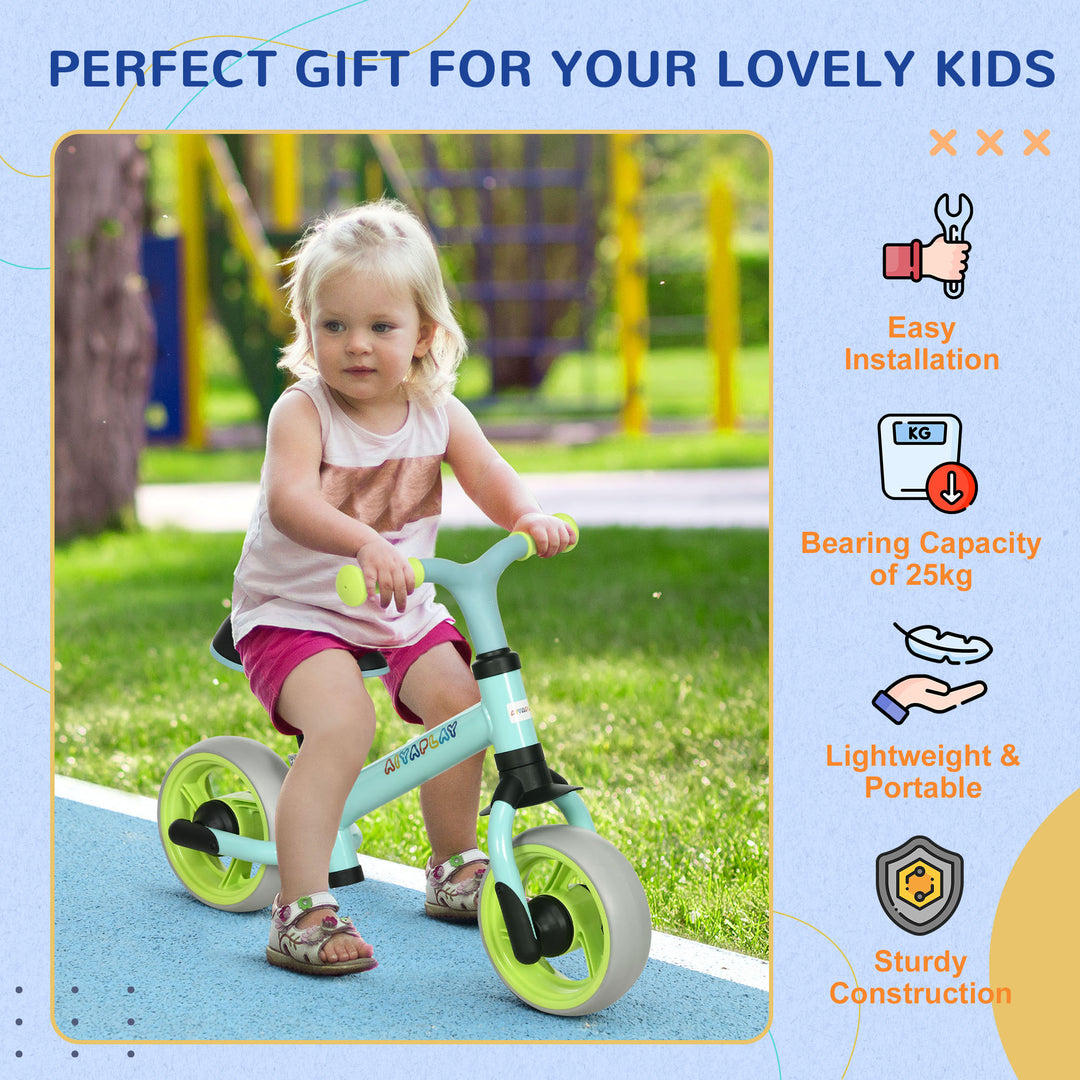 8" Balance Bike: Lightweight Kids Training Bicycle with Adjustable Seat & EVA Wheels