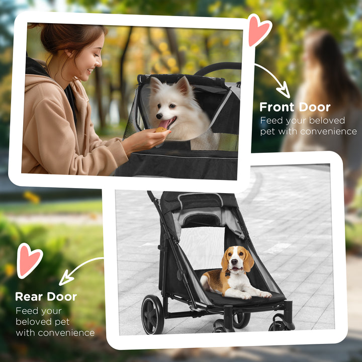 One-Click Foldable Pet Stroller