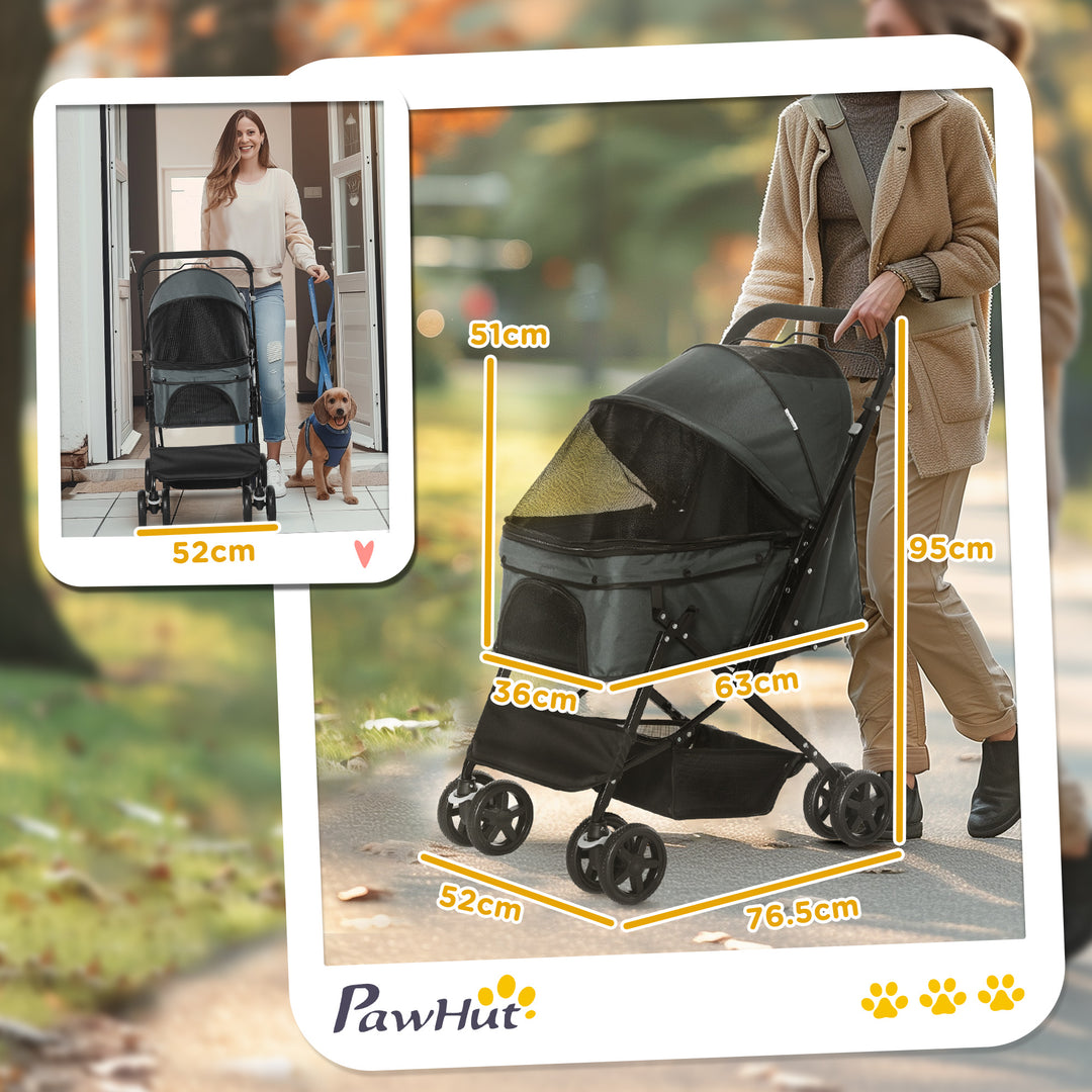 Foldable Pet Stroller