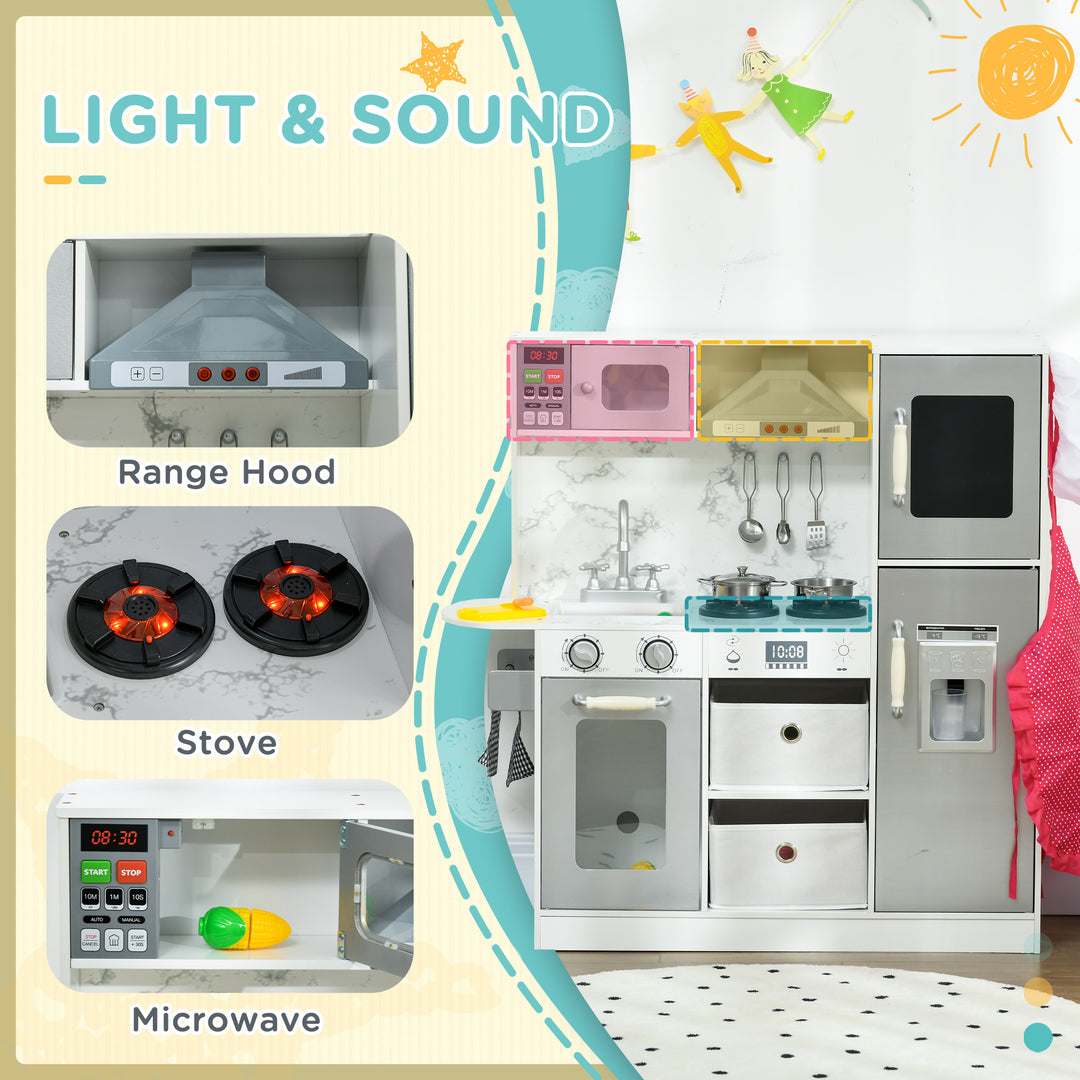 Toy Kitchen with Lights Sounds