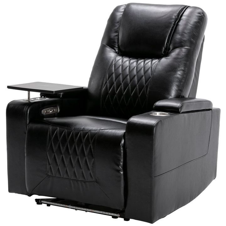 Electric Recliner Chair with Hand in-Arm Storage