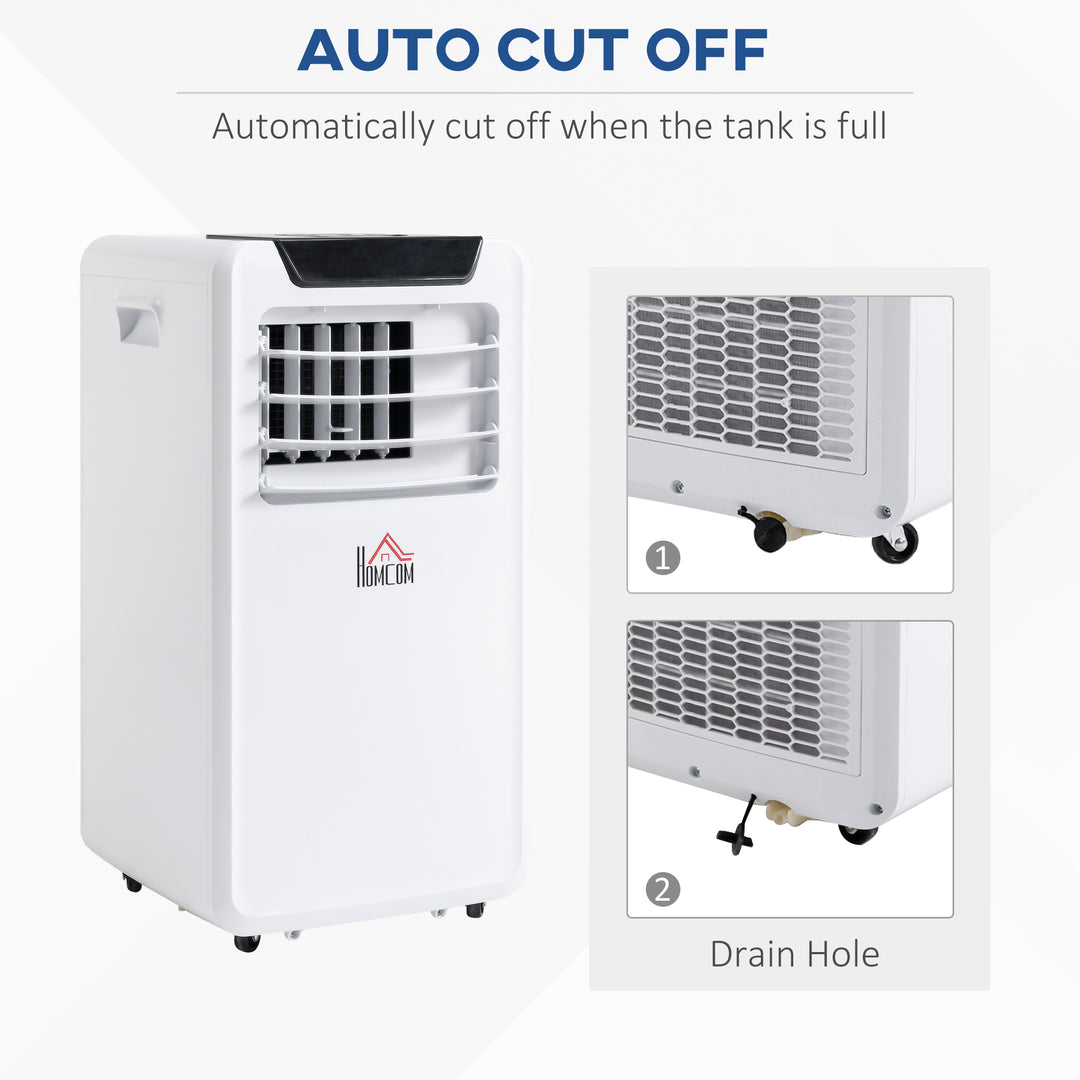 10000 BTU Mobile Portable Air Conditioner Cooling Dehumidifying Ventilating Ac Unit w/ Remote Controller