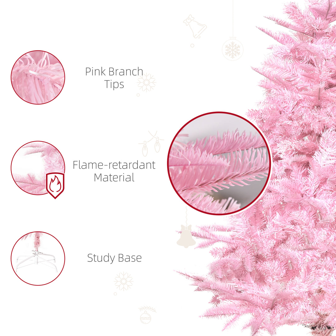 4FT Pop-up Artificial Christmas Tree Holiday Xmas Holiday Tree Decoration with Automatic Open for Home Party