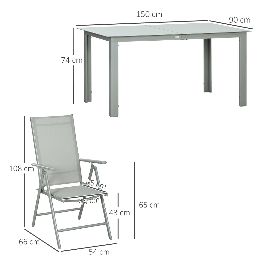 7 Piece Garden Dining Set