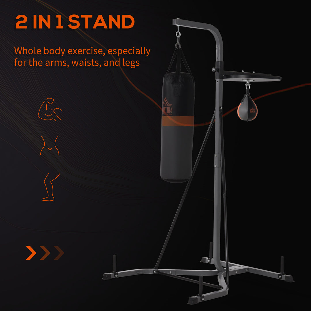 Adjustable Freestanding Punching Bag with Stand