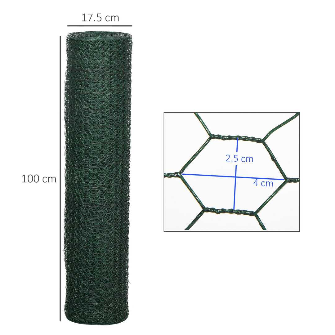 1m x 25m Chicken Wire Mesh