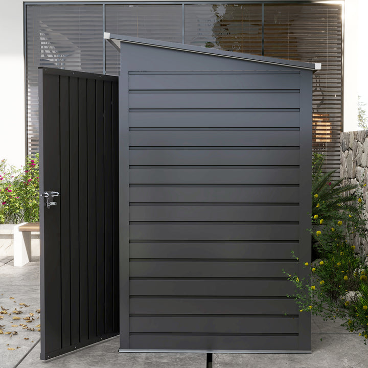 8 x 4FT Galvanised Garden Storage Shed