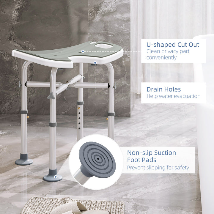 Bath Stool with Suction Cup Fee