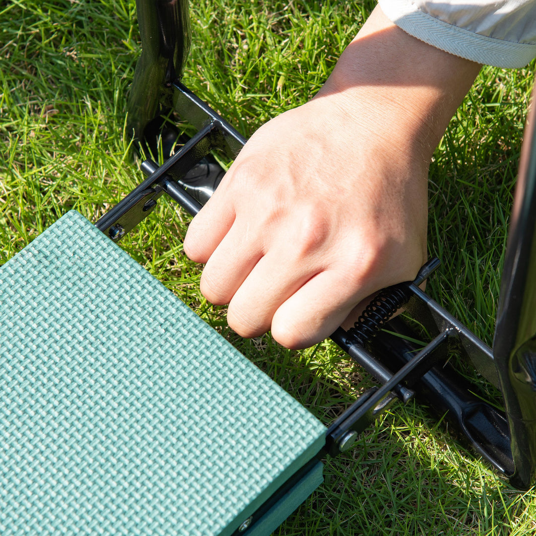 Foldable Garden Kneeler and Seat