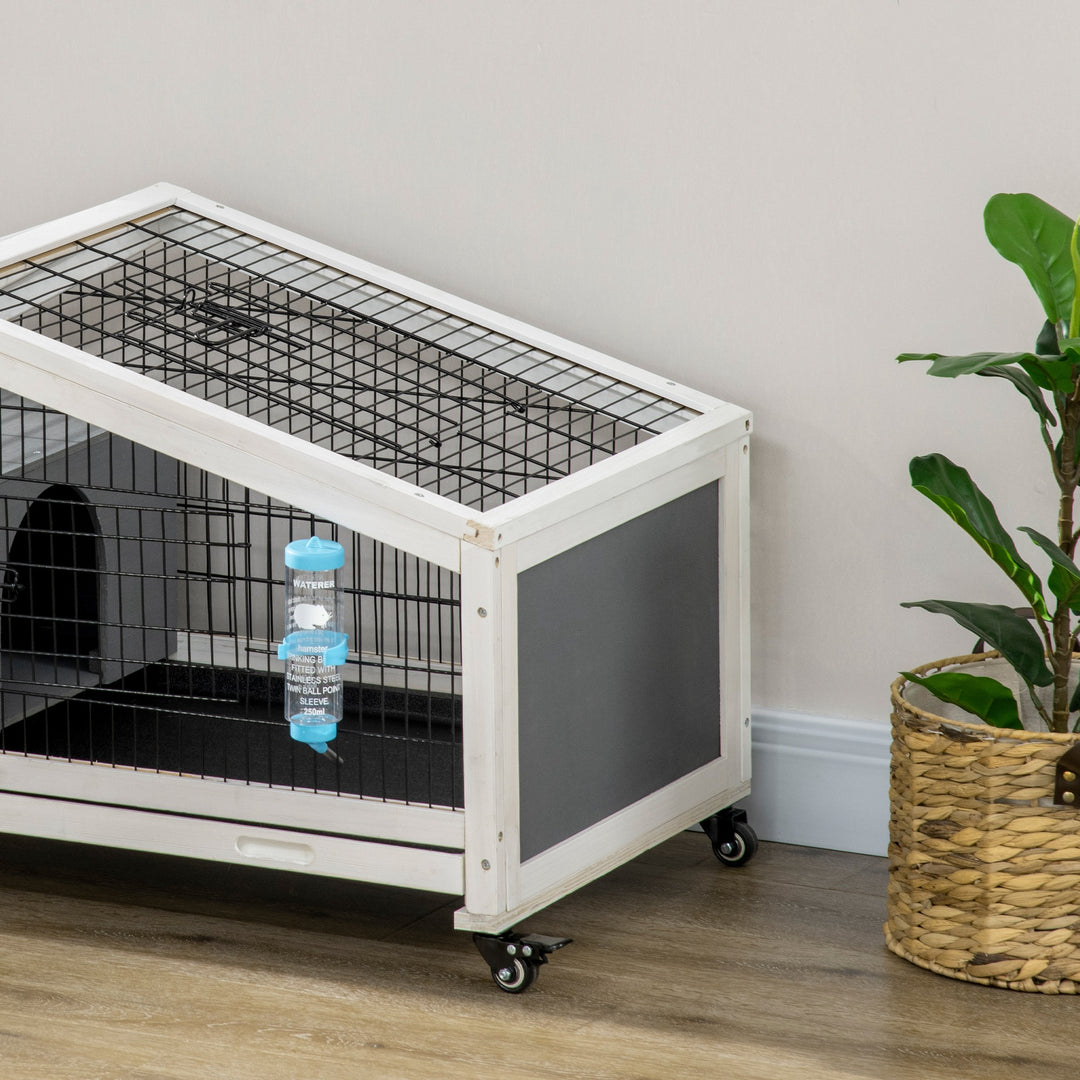 Rabbit Hutch with Water Bottle