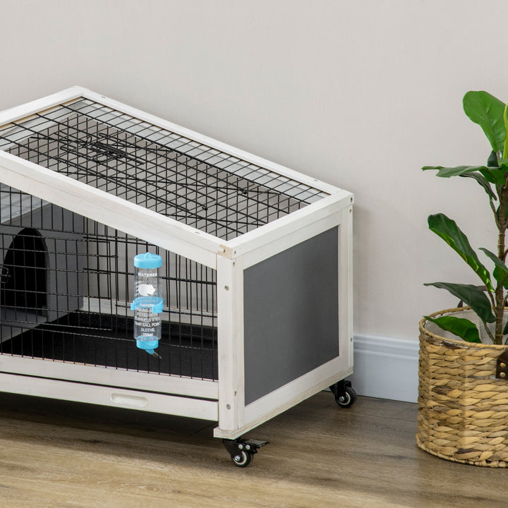 Rabbit Hutch with Water Bottle