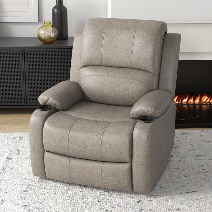 Microfibre Recliner Armchair