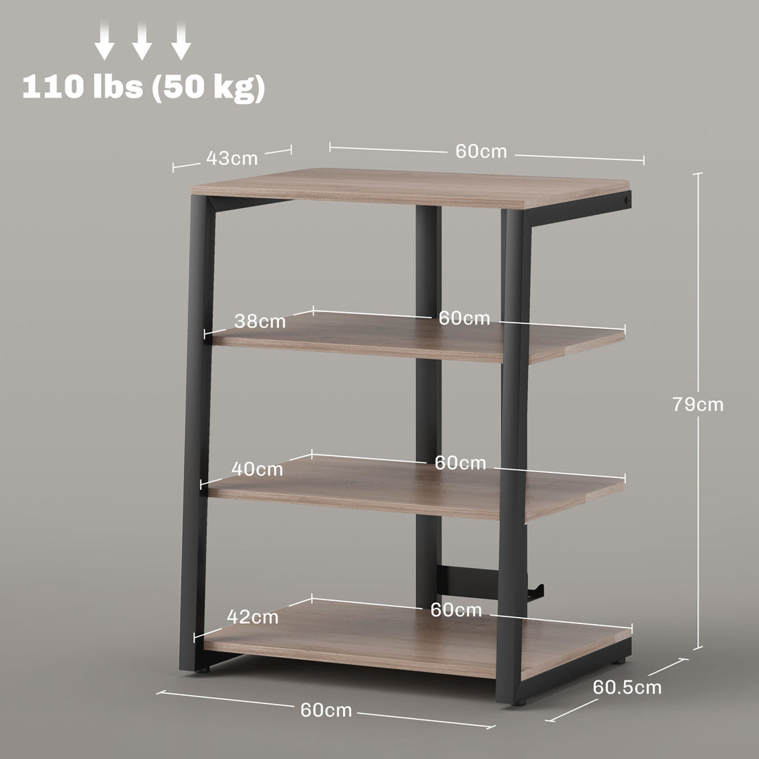 HOMCOM TV Stand for 28-Inch TVs