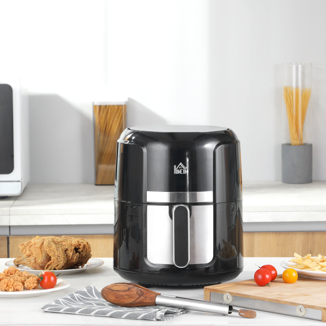 Compact Air Fryer Oven: 1300W 4L Capacity