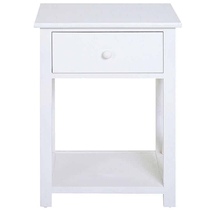 Traditional Accent End Table With 1 Drawer