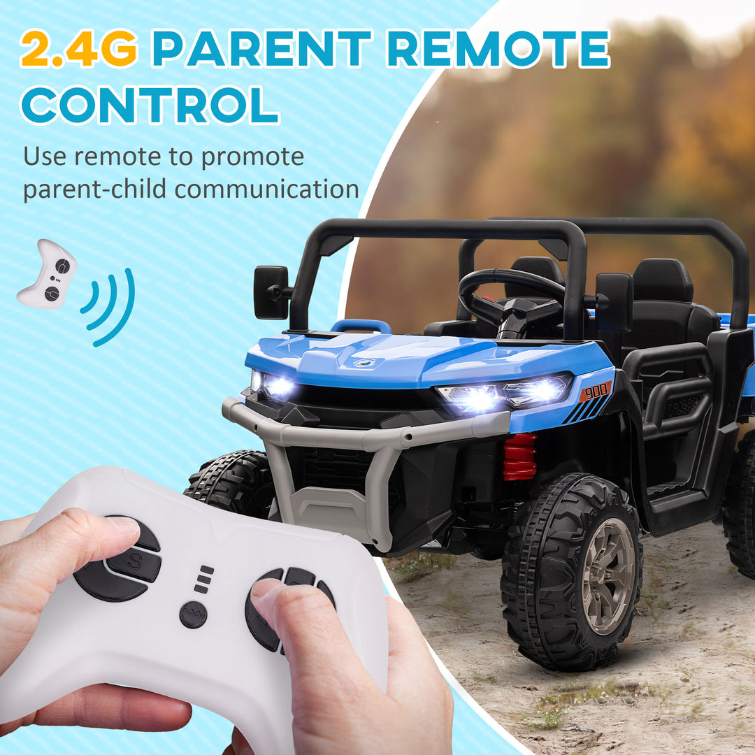 12V Two-Seater Kids Electric Ride-On Car