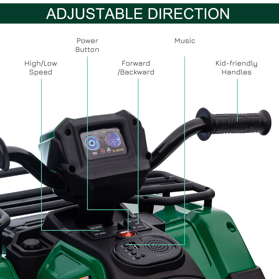 12V Kids Quad Bike with Forward Reverse Functions