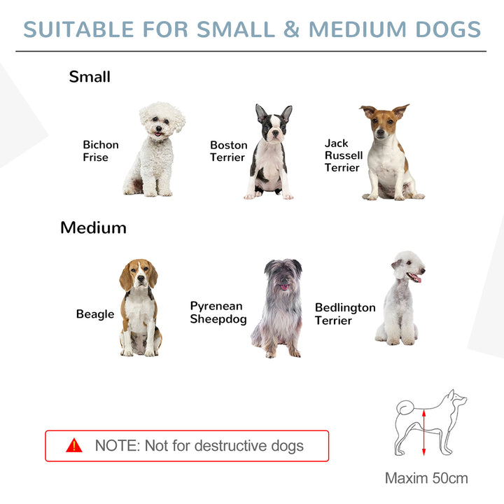 Freestanding Pet Gate: Wooden Foldable Barrier for Small to Medium Dogs