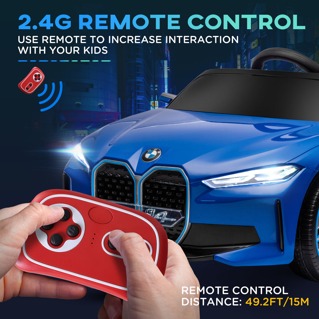 BMW i4 Licensed 12V Kids Electric Ride-On Car