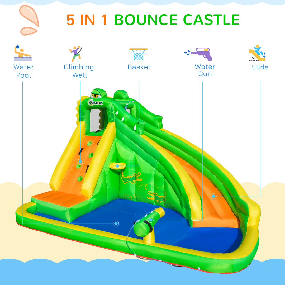 Large Inflatable Bouncy Castle w/ Slide