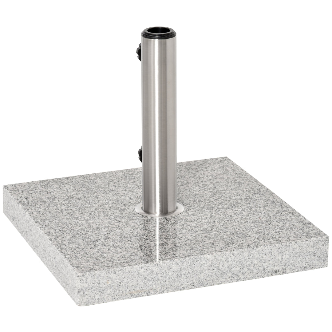 Marble Umbrella Base: 28kg Durable Parasol Holder for Patio Furniture