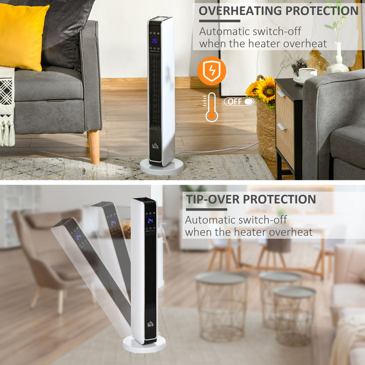 Oscillating Ceramic Tower Heater