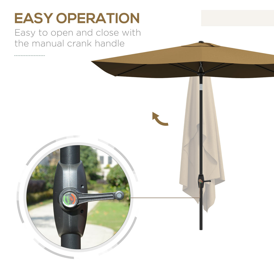 2 x 3(m) Garden Parasol Umbrella