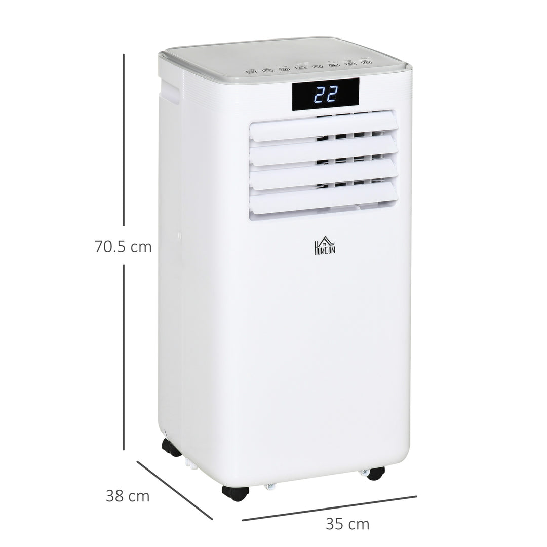 10000 BTU Mobile Air Conditioner Portable AC Unit for Cooling Dehumidifying Ventilating with Remote Controller