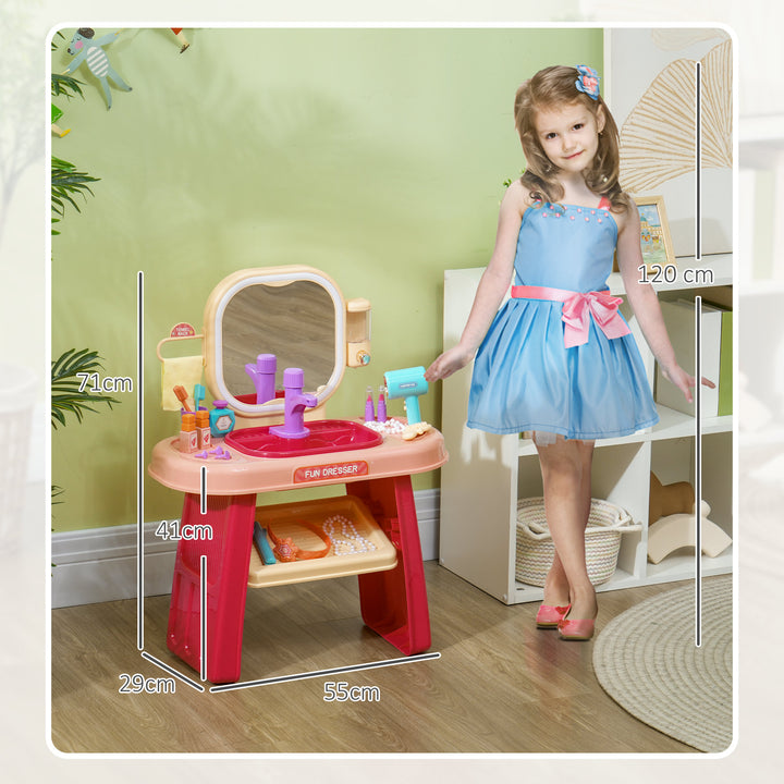 Kids Dressing Table with Mirror