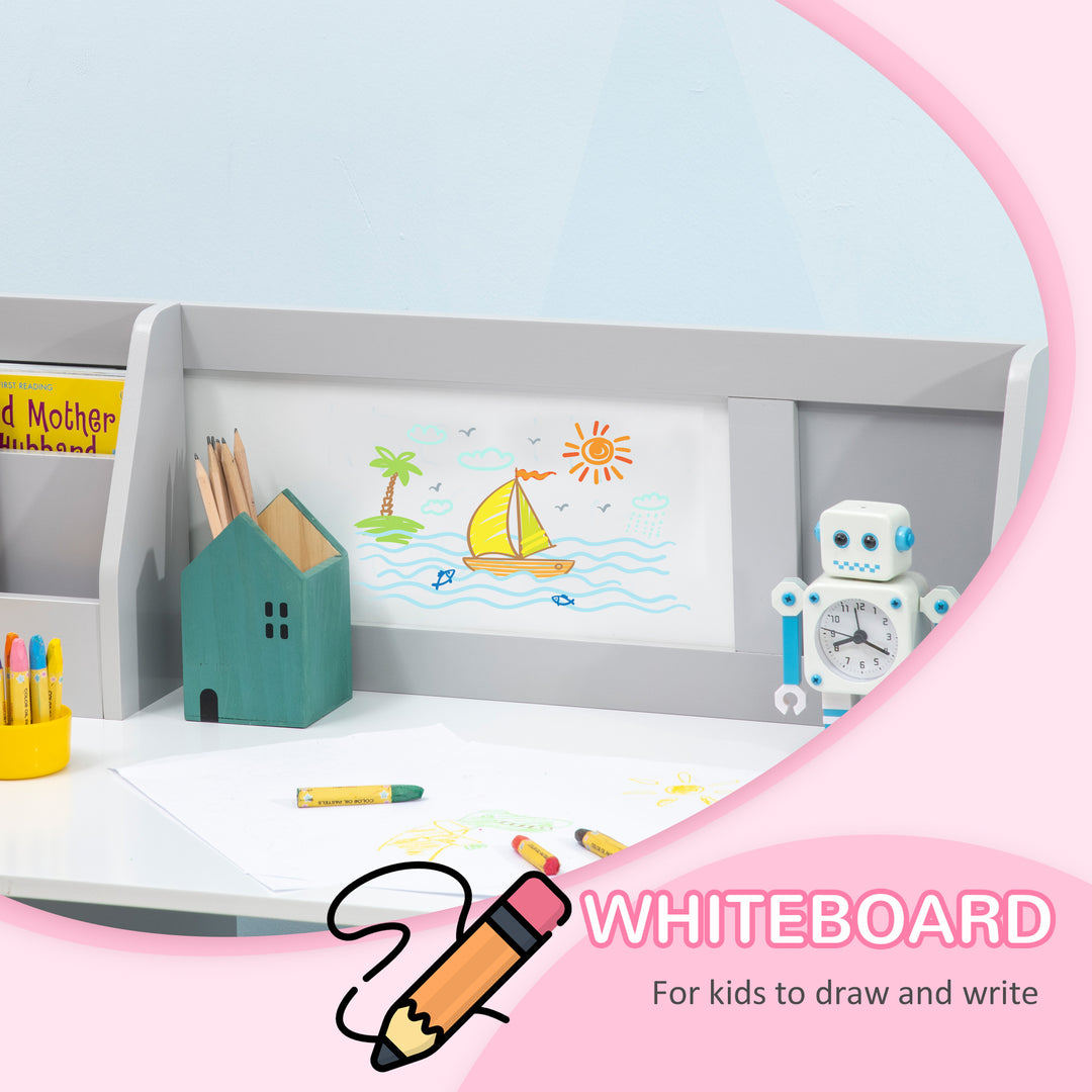 Toddler Activity Station: Table & Chair Set with Dry Erase Top