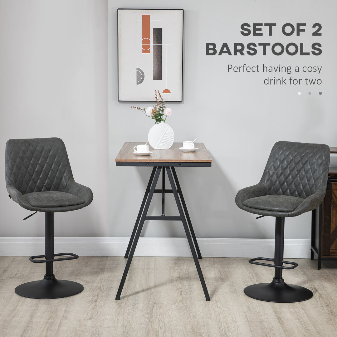 Retro Bar Stools Set of 2