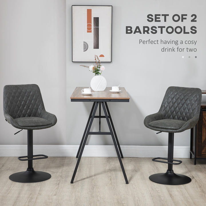 Retro Bar Stools Set of 2