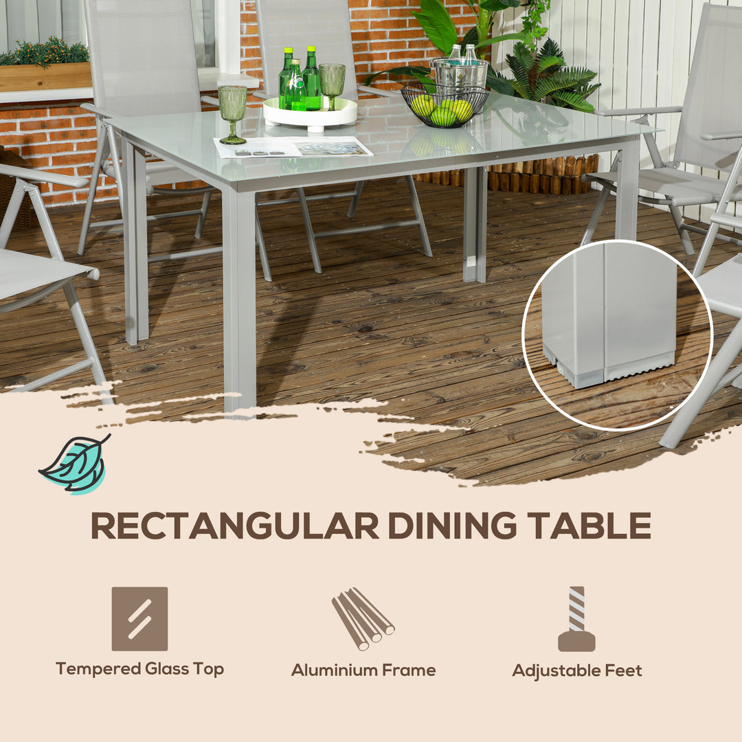 7 Piece Garden Dining Set