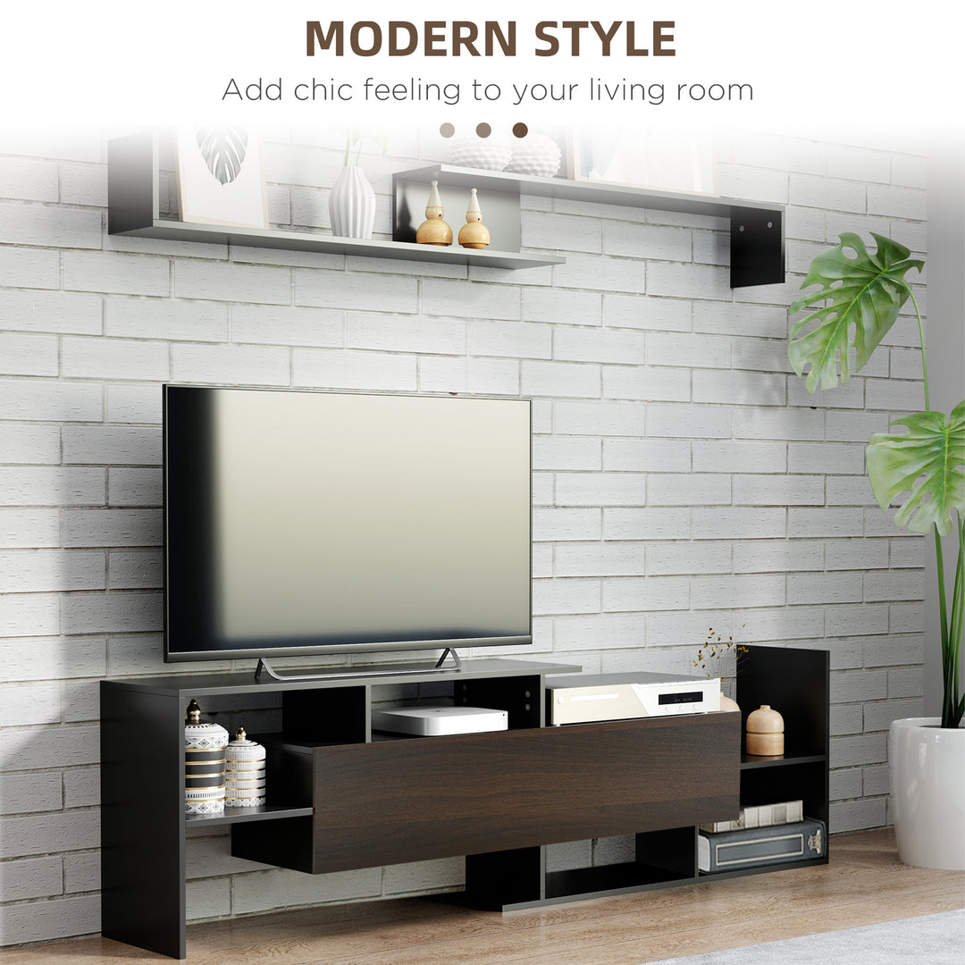 TV Cabinet: Wall-Mounted Media Unit for 65" TVs