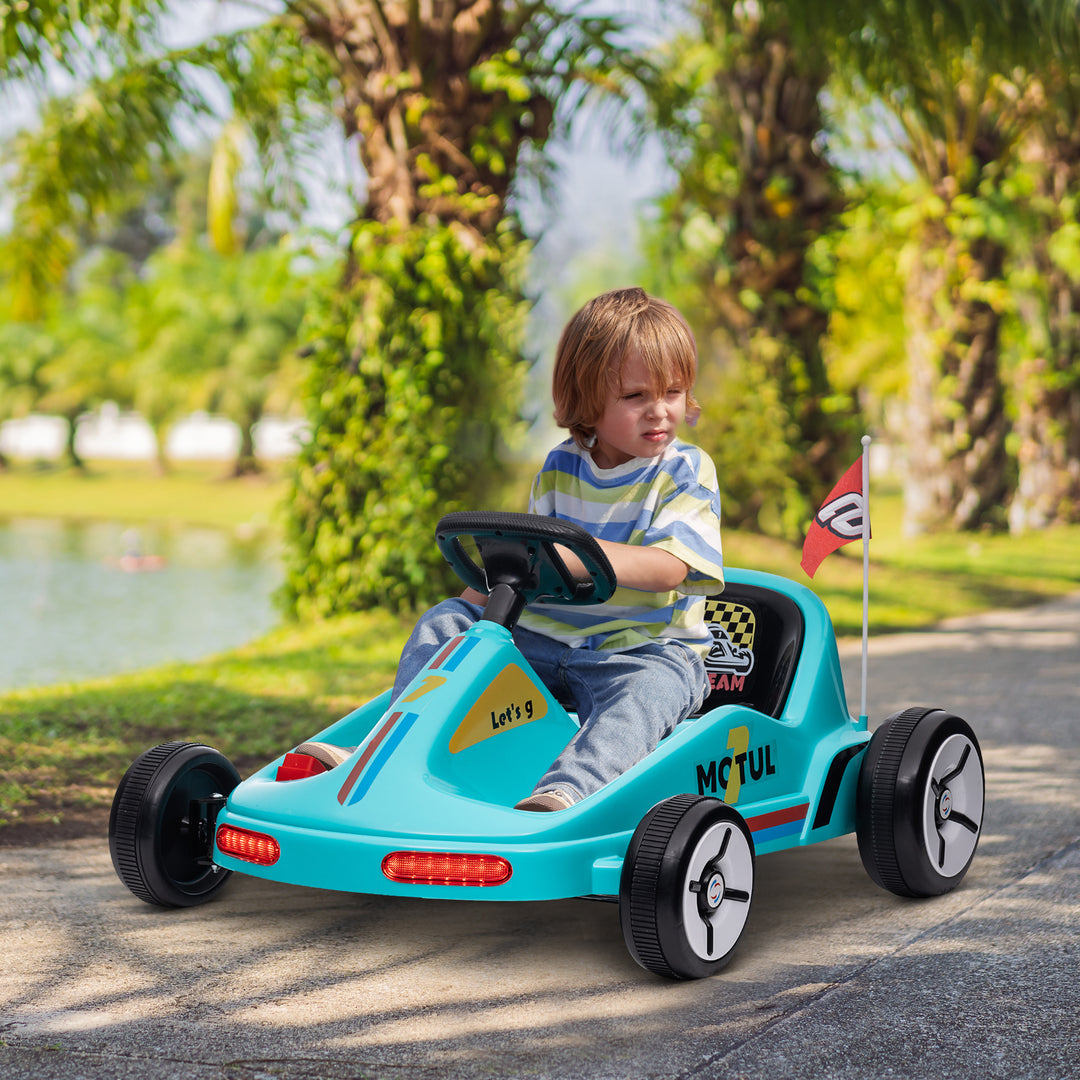 6V Electric Go Kart for Kids with Music